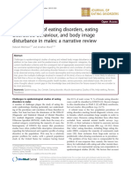 Epidemiology of Eating Disorders, Eating Disordered Behaviour, and Body Image Disturbance in Males