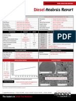 Fuel Analysis Report Explanation