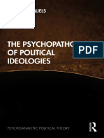 The Psychopathology of Political Ideologies