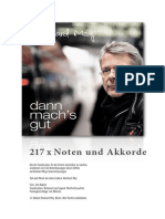 Reinhard Mey - Dann Mach's Gut. 217 X Noten Und Akkorde