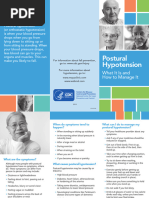 Postural Hypotension A