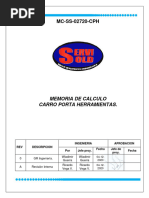 Memoria de Calculo Carros Porta Herramientas