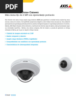 Datasheet Axis m3085 V Dome Camera Es ES 421779