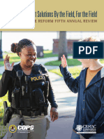 Law Enforcement Solutions by The Field, For The Field: Collaborative Reform Fifth Annual Review