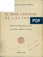 El Gran Canciller de Las Indias