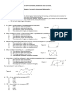 Math 9 Q3 Pre-Test