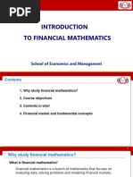 Introduction To Financial Market