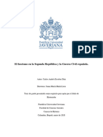 El Fascismo en La Segunda República y La Guerra Civil Española