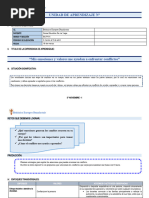 UNIDAD DE APRENDIZAJE 2024 5to Prim