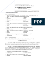 QTR 3 Module 4 Summative Test