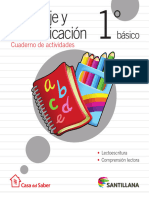 Cuaderno de Actividades 1° Lenguaje