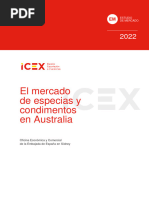 El Mercado de Especias y Condimentos en Australia: Oficina Económica y Comercial de La Embajada de España en Sídney