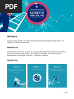 Plano de Desenvolvimento Individual (PDI) - Avaliação 360°. Conceitos de Eficiência e Eficácia.