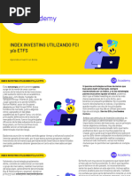 Index Investing Utilizando Fci Y/o ETFS: Aprendé A Invertir en Bolsa