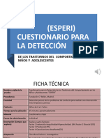 Esperi Cuestionario para La Deteccion de Los Trastornos Del Comportamiento en Nios y Adolescentespdf