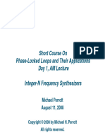 1 - Integer-N Frequency Synthesizers