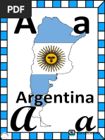 Abecedario Argentina Te Amo - 2023