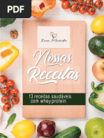 Ebook - Nossas Receitas - Whey