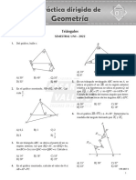 Geometria R¿triangulos 1ra Practica Academia Cesar Vallejo 2022