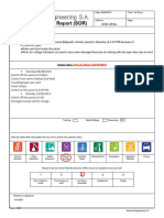 Safety Observation Report (SOR)