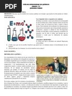 Historia de La Química 10° Ietal JT