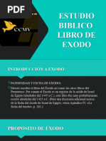 Estudio Biblico Exodo