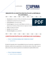 Analisis de Constitucional