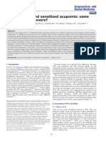 Trigger Points and Sensitized Acupoints Same