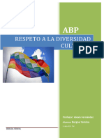 Respeto A La Diversidad Cultural - Abp - DCS