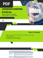 Understanding Ethical and Social Issues Related To Systems