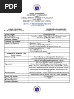 SPTA Minutes of Meeting