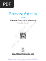 NCERT Class 12 Business Studies Book (Part II)