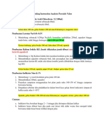 WI Analysis Peroxide Value