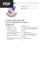 2021 Yr 10 5.3 Asst 4 Paper 1