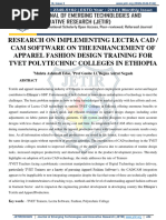 Research On Implementing Lectra Cad