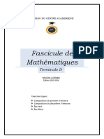 BCA - Fascicule - de - Mathématiques Tle D