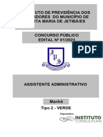 Assistente Administrativo - Tipo 2 - VERDE