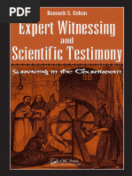 Expert Witnessing and Scientific Testimony - Surviving in The Courtroom