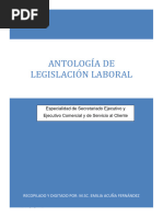 Antologia Derecho Laboral