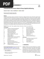 A Detailed Reaction Kinetic Model of Hea