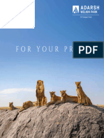 Adarsh Welkin Park E Brochure