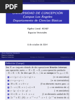 Espacios Vectoriales