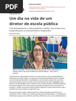 Um Dia Na Vida de Um Diretor de Escola Publicapdf