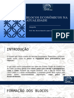 Blocos Econômicos Na Atualidade