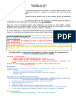 Lista de Utiles 1° Basico 2024