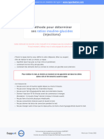 Méthode Pour Déterminer Les Ratios Insuline Glucides