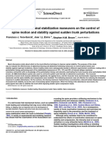 Effects of Abdominal Stabilization Maneu