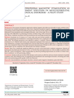 1.repetitive Peripheral Magnetic Stimulation As Pain Management Solution in Musculoskeletal and Neurological Disorders