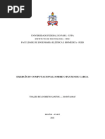 Exercício Computacional Sobre o Fluxo de Carga