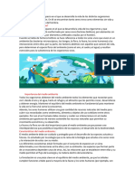 El Medioambiente Es El Espacio en El Que Se Desarrolla La Vida de Los Distintos Organismos Favoreciendo Su Interacción